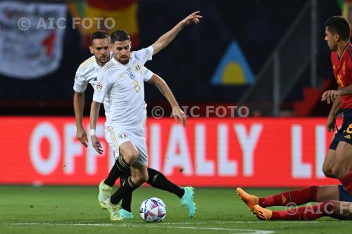 Italy Rafael Toloi Italy Rodri Hernandez De Grolsh Veste final match between Spain 2-1 Italy Enschede, Netherlands. 