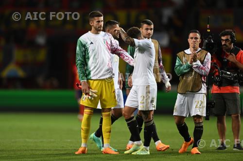 Italy Giovanni Di Lorenzo Italy Giacomo Raspadori Italy 2023 UEFA Nations League 2022-2023 Semifinal, 2nd leg 