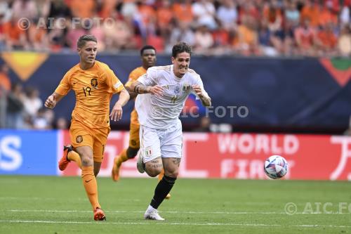 Italy Joey Veerman Netherlands 2023 Enschede, Netherlands. 