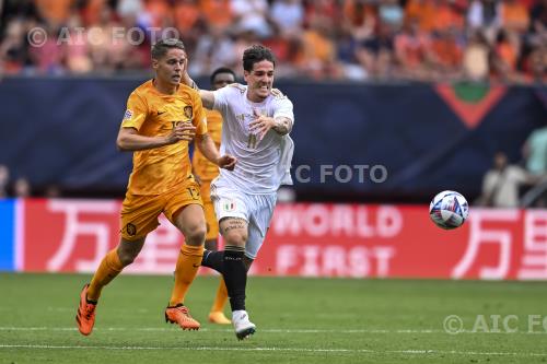 Italy Joey Veerman Netherlands 2023 Enschede, Netherlands. 