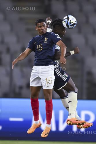 France U21 Caleb Okoli Italy U21 2019 