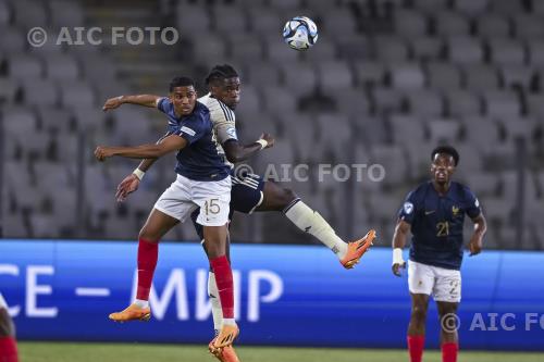 France U21 Caleb Okoli Italy U21 2019 