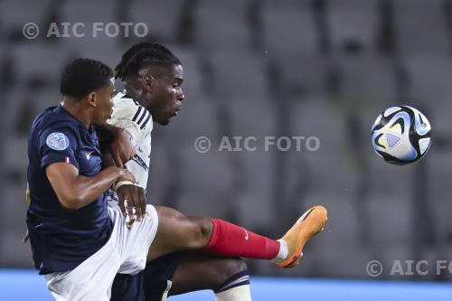 France U21 Caleb Okoli Italy U21 2019 