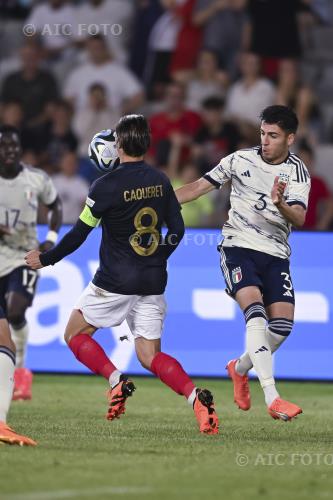 Italy U21 Maxence Caqueret France U21 2019 