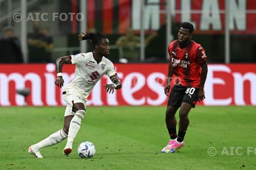 Torino Yunus Musah Milan 2023 Milano, Italy 