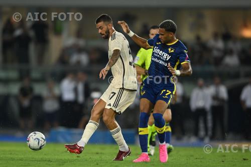 Roma Jordi Mboula Hellas Verona 2023 Verona, Italy 