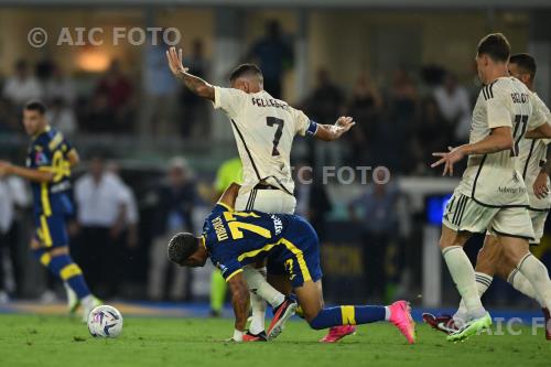 Roma Jordi Mboula Hellas Verona 2023 Verona, Italy 