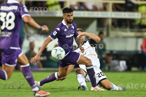 Lecce Nicolas Gonzalez Fiorentina 2023 Firenze, Italy 