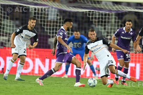 Lecce Nicolas Gonzalez Fiorentina 2023 Firenze, Italy 