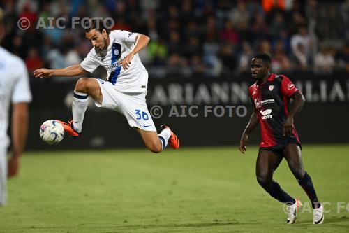 Inter Zito Luvumbo Cagliari 2023 Cagliari, Italy 