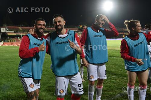 Cremonese Massimo Coda Cremonese Daniel Ciofani Italian championship 2023 2024 Serie B 3 °Day Libero Liberati match between Ternana 0-1 Cremonese 
