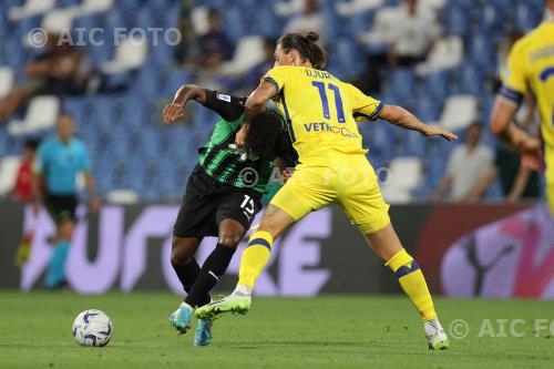 Sassuolo Milan Djuric Hellas Verona 2023 Reggio Emilia, Italy 