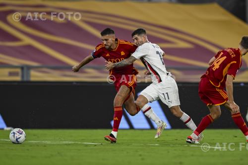 Roma Christian Pulisic Milan 2023 Roma, Italy 