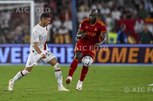 Roma Rade Krunic Milan 2023 Roma, Italy 