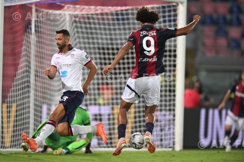 Bologna Mateusz Wieteska Cagliari Boris Radunovic Renato Dall Ara match between Bologna 2-1 Cagliari Bologna, Italy 