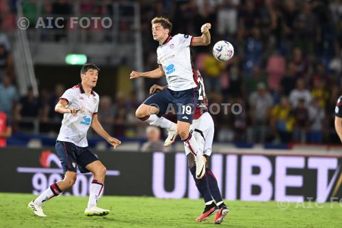 Cagliari Jhon Lucumi Bologna Eldor Shomurodov Renato Dall Ara match between Bologna 2-1 Cagliari Bologna, Italy 
