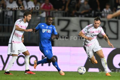 Juventus Emmanuel Gyasi Empoli Federico Gatti Carlo Castellani match between    Empoli  0-2 Juventus Empoli, Italy 