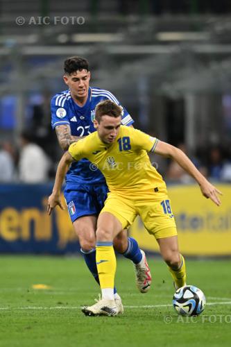 Ukraine Alessandro Bastoni Italy 2023 Milano, Italy. 