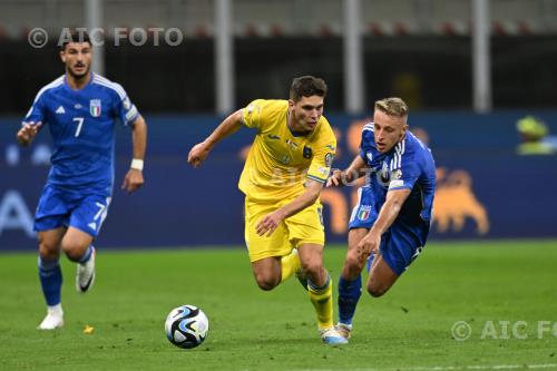 Ukraine Davide Frattesi Italy 2023 Milano, Italy. 