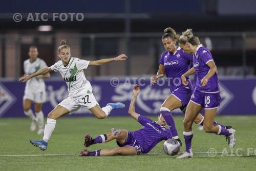 Sassuolo Women Michela Catena Fiorentina Women Kaja Erzen Piero Torrini match between Fiorentina Women 2-1 Sassuolo Women Firenze, Italy 