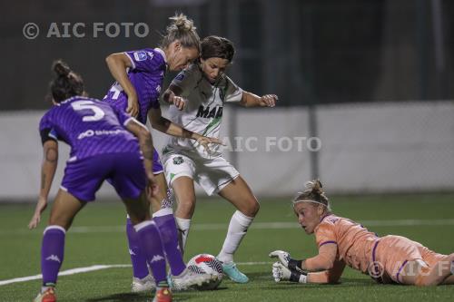 Fiorentina Women Laura Agard Fiorentina Women Daniela Sabatino Piero Torrini match between Fiorentina Women 2-1 Sassuolo Women Firenze, Italy 