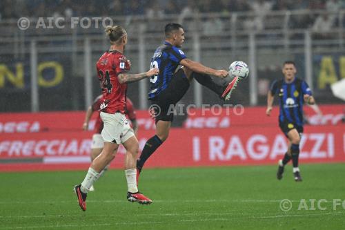 Inter Simon Kjaer Milan 2023 Milano, Italy 