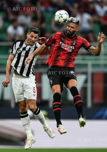 Newcastle Olivier Giroud Milan 2023 Milano, Italy 