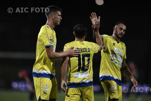 Pescara Davide Merola Pescara Luigi Cuppone Dei Marmi match between Sestri Levante 1-2 Pescara Carrara , Italy 