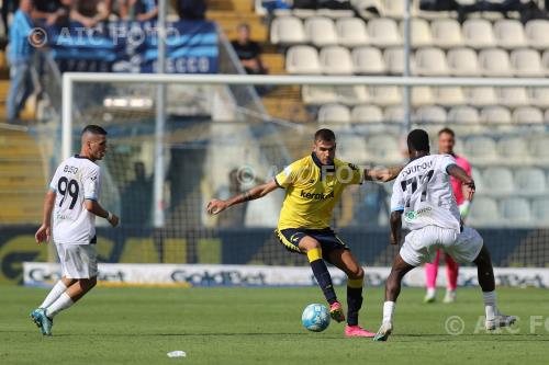 Lecco Giovanni Zaro Modena Doudou Mangni Alberto Braglia match between Modena 0-0 Lecco Modena, Italy 