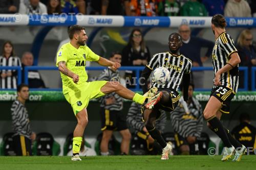 Sassuolo Samuel Iling-Junior Juventus Adrien Rabiot Mapei match between Sassuolo 4-2 Juventus Reggio Emilia, Italy 