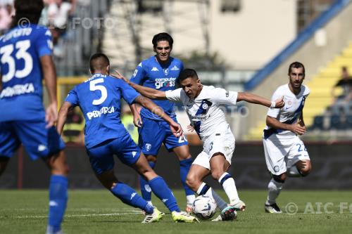 Inter Alberto Grassi Empoli Matteo Cancellieri Carlo Castellani match between    Empoli  0-1 Inter Empoli, Italy 