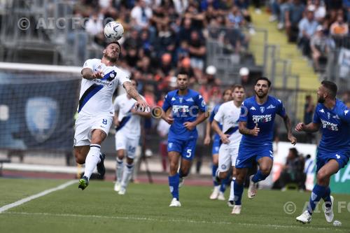 Inter Giuseppe Pezzella Empoli Sebastian Walukiewicz Carlo Castellani match between    Empoli  0-1 Inter Empoli, Italy 