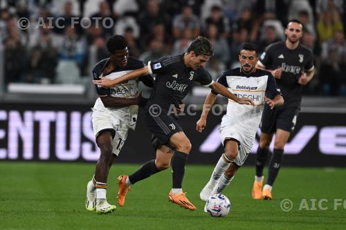 Lecce Nicolo Fagioli Juventus Nicola Sansone Allianz match between  Juventus 1-0 Lecce Torino, Italy 