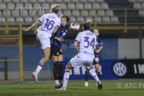 Inter Women Kaja Erzen Fiorentina Women Laura Agard Ernesto Breda match between Inter Women 1-1 Fiorentina Women Milano, Italy 