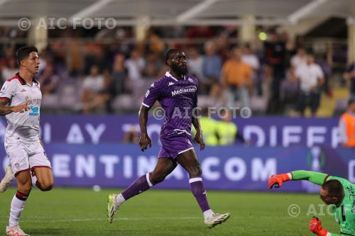 Fiorentina Alessandro Di Pardo Cagliari Boris Radunovic Artemio Franchi match between Fiorentina 3-0   Cagliari Firenze, Italy 