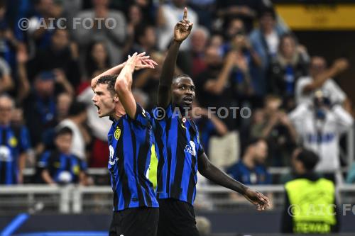 Inter Benjamin Pavard Inter 2023 Milano, Italy 