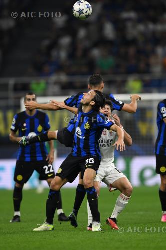 Inter Fredrik Aursnes Benfica 2023 Milano, Italy 