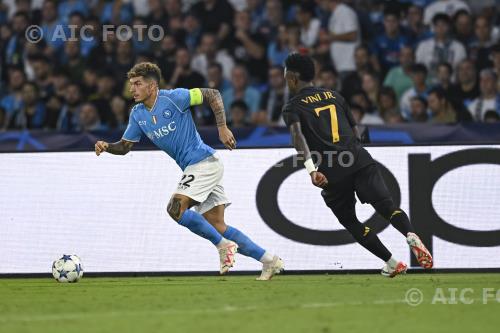 Napoli Vinicius Junior Real Madrid 2023 Napoli, Italy 