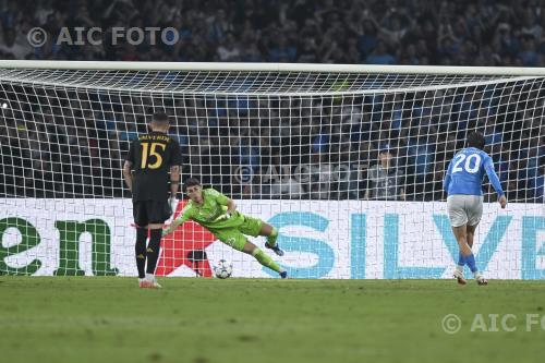 Napoli Kepa Arrizabalaga Real Madrid 2023 Napoli, Italy 