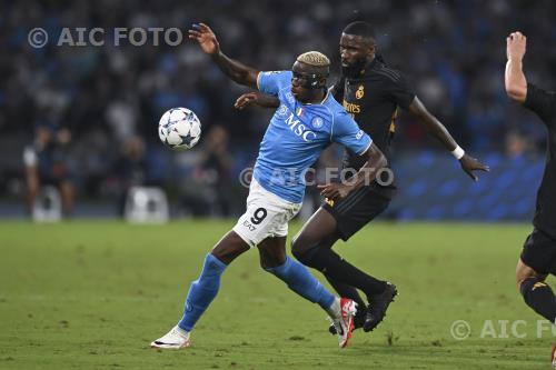 Napoli Antonio Rudiger Real Madrid 2023 Napoli, Italy 