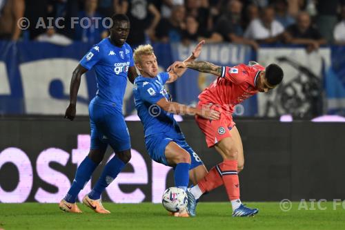 Udinese Viktor Kovalenko Empoli Emmanuel Gyasi Carlo Castellani match between    Empoli  0-0 Udinese Empoli, Italy 