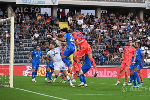 Empoli Matteo Cancellieri Empoli Thomas Kristensen Carlo Castellani match between    Empoli  0-0 Udinese Empoli, Italy 