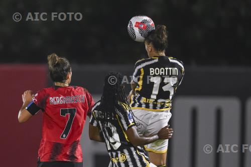 Juventus Women Lindsay Thomas Juventus Women Valentina Bergamaschi Puma House match between Milan Women 0-1 Juventus Women Milano, Italy 