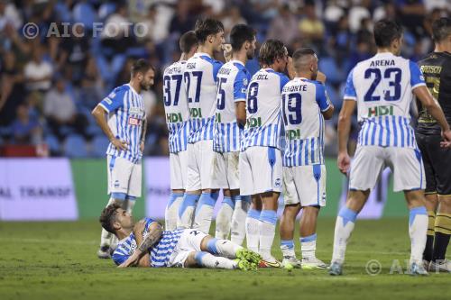 Spal Patryk Peda Spal Marco Carraro Spal Matteo Arena Spal Raffaele Celia Paolo Mazza 
