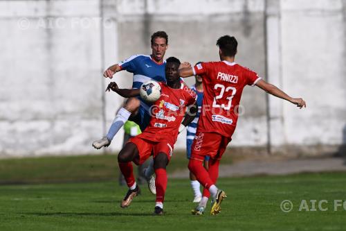 Mantova Francesco Marano Pro Patria Erik Panizzi Carlo Speroni match between Pro Patria 0-0 Mantova Varese , Italy 