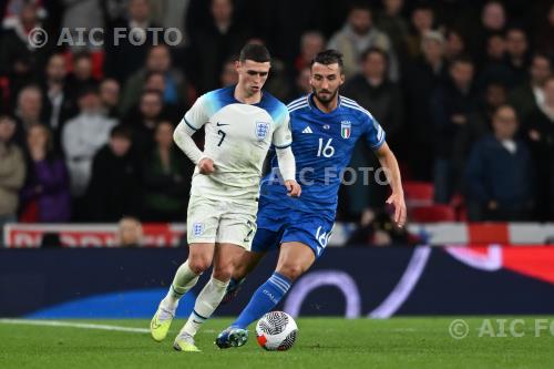 England Bryan Cristante Italy 2023 London, England. 