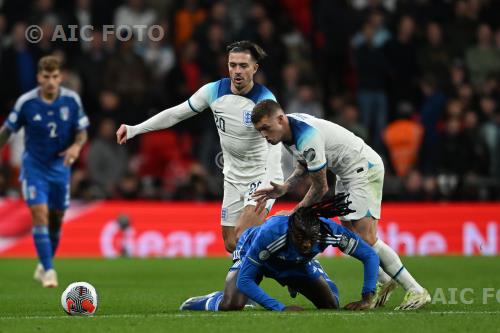 Italy Kieran Trippier England Jack Grealish Wembley final match between    England 3-1 Italy London, England. 