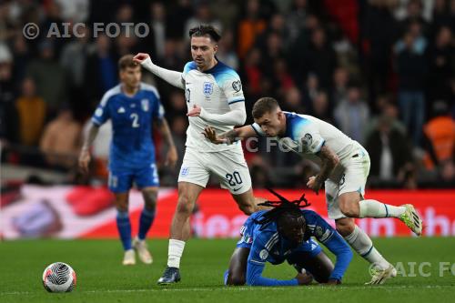Italy Kieran Trippier England Jack Grealish Wembley final match between    England 3-1 Italy London, England. 