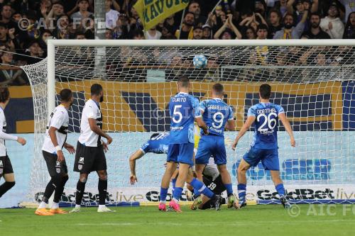 Como Alessandro Circati Parma Marco Curto Como 2023 Italian championship 2023 2024  Serie B 10 °Day 