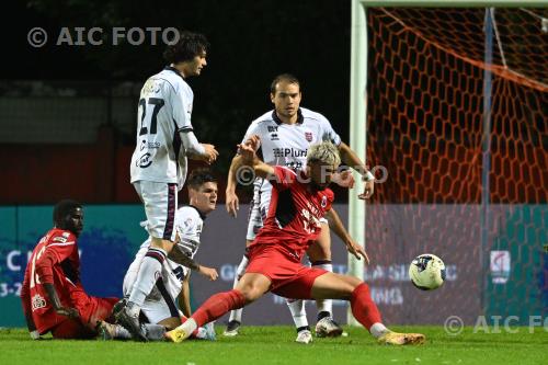 Fiorenzuola Francesco Mazzolo Virtus Verona Carlo Faedo Italian championship 2023 2024 Lega Pro 9 °Day Mario Gavagnin match between Virtus Verona  1-0 Fiorenzuola 